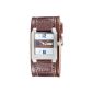 Fossil Men's Wrist Watch Analog leather brown trend JR9589 Fuel