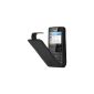 mobilostore Case Wallet Case in Rabat Black Nokia Asha 210 (Electronics)