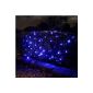 Filet Bright Solar with 100 LED Bleues Lights4fun