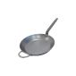 De Buyer Frying pan 32cm Iron Steel + beeswax Mineral B Element (household goods)