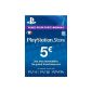 5 Card Playstation Network [PSN Game Code PS4, PS3, PS Vita - In French] (Software Download)