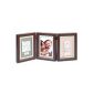 Baby Art Double Print Frame - Brow and Taupe / Beige (Baby Care)