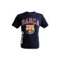 Lionel MESSI T-shirt - No. 10 - FC BARCELONA - Official Collection - FC BARCELONA - BARCA - Football Club Spain - Adult Tee Shirt (Clothing)