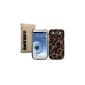 Samsung Galaxy S3 i9300 LEOPARD HARDSKIN Carrying Case Protective Case Cover, COVERT Retailverpackung (Electronics)