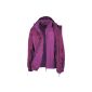 Storm Mountain Warehouse Coat Woman Jacket 3 in 1 Waterproof Fleece Lining Removable Hood