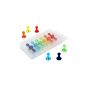 Magnet Expert Ltd refrigerator and office magnets, 13 x 19 mm, cone-shaped, assorted colors, 12 pieces (tool)