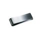 Beautiful money clip money clip made of stainless steel - size approx 5.7 x 2.0 x 0.9 cm (50103) (Office supplies & stationery)
