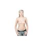 UnsichtBra: Strapless Invisible Silicone bra in skin color (natural) with push-up effect (silbra_nat) (Textiles)