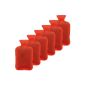 Warmers Set of 6 hand warmers Heizpad Firebag - hot water bottles in red (Misc.)