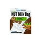 Nut milk bag - Free Recipe - Best Quality - cloth strainer for making natural, healthy milk and nut milk - 25 * 30 cm - Passierbeutel - Colander - Nut Milk Bag - Durchseihtuch - filter cloth of Sports & Health - Reusable - 100% satisfaction guaranteed - 30 Day Money -Back guarantee (Misc.)