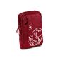 Bundle Star * MANGA I camera bag Chic in * RED / WHITE * for compact cameras (electronic)
