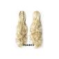 HairQueen long straight ponytail claw clip on in one hairpiece hairpiece extension STRAIGHT 50cm 150g (Miscellaneous)