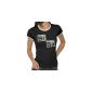 Touch Lines Ladies T-Shirt BR BA formula Heisenberg Girlie Ringer contrast (Textiles)