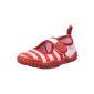 Playshoes Aqua shoes, flip flops stripes with the highest UV protection after standard 801 children Aqua shoes, 174795 (Textiles)