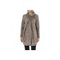 CASPAR ladies warm winter jacket / sweater / cardigan in wool MADE IN ITALY - many colors - STJ001 (Textiles)