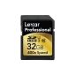 Lexar Professional 32GB SDHC Class 10 UHS-I 400x LSD32GCTBEU400 (Electronics)