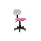 My Note Deco 066,059 Noa chair Office Small Model Structure Polypropylene Pink / Gray / Yellow / White 54 x 39 x 85.5 cm (Housewares)