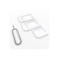 esorio® Premium Nano Micro Sim Adapter Set for iPhone 5 - Samsung | 100% money-back guarantee (Electronics)