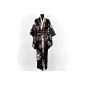 Luxe Floral Kimono Furisode Yukata Dress ac Japanese Obi