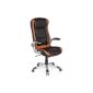 HJH Office 621 770 office chair / executive chair Racer Compact, light brown / black (household goods)