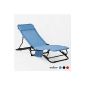 SoBuy garden chair, deck chair, sun lounger, Kippliege, Gartenliege OGS12 (OGS12-B)