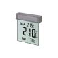 TFA Vision 30.1025 Digital window thermometer with large print display for easy reading of the outside temperature (Garden)
