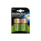 Duracell - Rechargeable Battery - Duralock Dx2 Battery (LR20) (Health and Beauty)