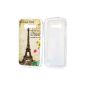 tinxi® Silicone Protective Case for Alcatel One Touch Pop C5 Case Cover shell case cover pattern Eiffel Tower (Electronics)