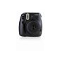 Fujifilm Instax Mini Instant Camera 8 Black print (Camera Photos)