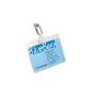 Durable Badge Holder with Clip (Office Supplies)