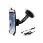 Wicked Chili Car Holder vibrations for Samsung Galaxy S3 i9300 with Car Charger (12V, 24V, black) (accessory)