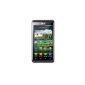 LG P920 Optimus 3D Smartphone (10.9 cm (4.3 inch) display, touchscreen, 5 megapixel camera, Android OS) black (Electronics)