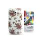 CaseiLike ® knows Floral Rose Classic, Snap-on case back cover for Samsung Galaxy S3 Mini i8190 with screen protector 1pcs.  (Electronics)