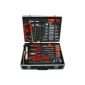 Famex 759-65 Tool case with tooling, 125 pieces (tool)