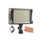 Lamp LED video light camcorder and digital camera Canon 5D 60D 600D 650D LF144 (Electronics)