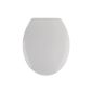 Toilet seat Siena Manhattan with soft closing comfort and Fast Fix (tool)