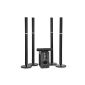 Auna active 5.1 home theater surround speaker system 100W RMS black (Accessories)