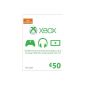 Card Xbox Live 50 euros [Code Digital - Xbox Live] (Software Download)