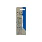 Parker ballpoint refill QUINKflow, stroke width M, 1er Blister blue (Office supplies & stationery)