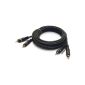 Dietz 20405 Double shielded RCA cable ROM 5.00 m black