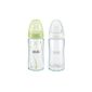 Nuk First Choice Glass Bottle 240 ml (Random Model) (Baby Care)