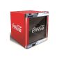 Husky Cool Cube mini fridge Coca Cola Design / Energy Efficiency Class B / Net capacity 50l (Misc.)