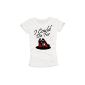 T Shirt Fashion Woman I COULD DIE FOR high heel white SML (Clothing)