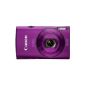 Canon Ixus 230HS Digital Camera 12.1 Mpix Violet (Electronics)
