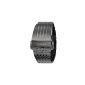 SAMGU stainless steel Men Luxury LED Digital Wrist Watch Sport style Robot shows black (Watch)
