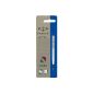 Parker rollerball refill 1er Blister, stroke M writing colors blue (Office supplies & stationery)