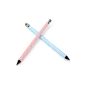 Stylus Pen, IDACA 2 pieces Stylus for iPhone 6/6 plus, ipad Air / Mini /, Samsung Galaxy S6 / S6 Edge (Pink / Blue) (Electronics)