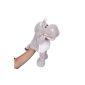 The Vogue Theatre Hand Marionette Toy Puppets and comforters in Shape Grey Cute Animals Hippo (Toy)