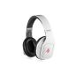 Noontec Hammo circumaural stereo headphones with microphone / function button White (Accessory)
