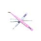 Cheeky - Set 3 pieces precision tweezers, nail art tool to enter your rhinestones, beads and decorations for all acrylic and gel (Miscellaneous)